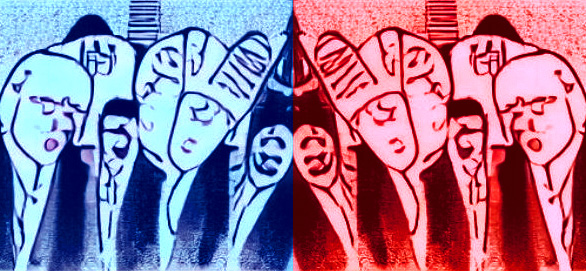 Abstract Art "Left = Right" By Craiyon