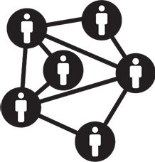 a peer-to-peer network